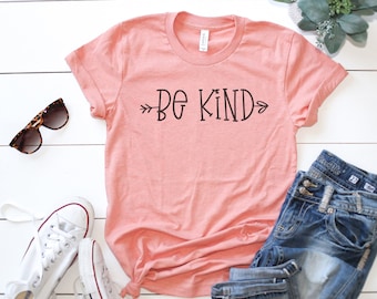 Be Kind Graphic Tee - Bella Canvas Unisex T-Shirt