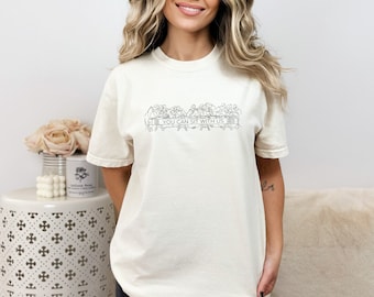 You Can Sit With Us Comfort Colors T-Shirt – Last Supper Graphic Tee