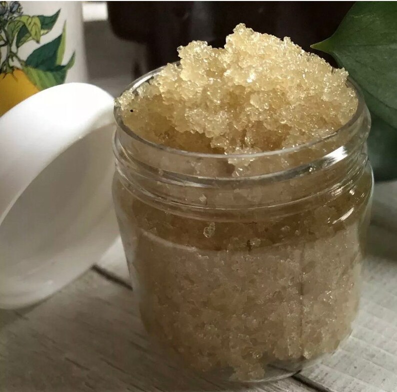 Honey Lemon Lip Scrub/Sugar Lip Scrub/Exfoliant/ Honey Etsy