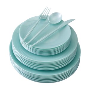 Party Disposable Dinnerware Set 156 Pc Opulence