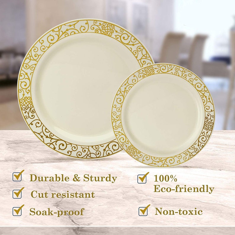 DINNERWARE SET for WEDDINGS 20 Dinner Plates and 20 Side Etsy