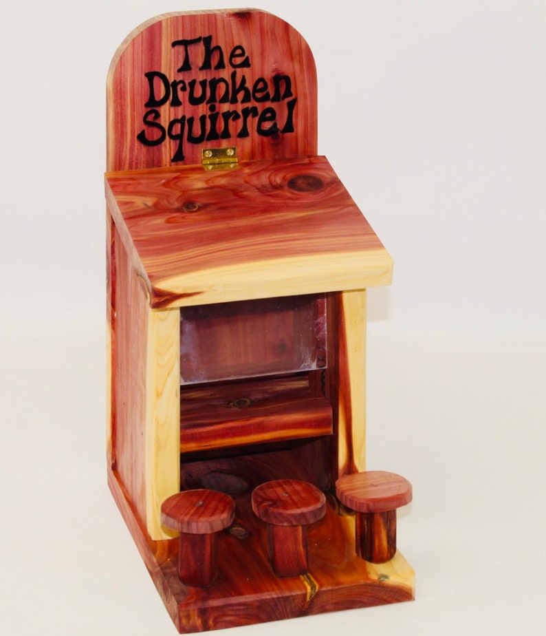 Handmade Nutty Bar Squirrel Feeder Etsy Canada