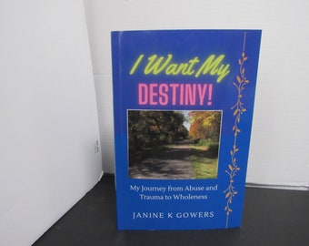 Christian books, poetry, I Want My Destiny, Self help, Novels, Memoirs, Journals, Wellness, Mental Health, Jesus, healing, empathy gifts