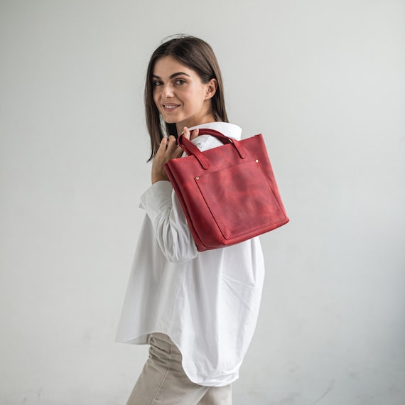 The Tote Bags para mujer – Bolsas de cuero personalizadas, mini bolso  cruzado con asa superior para viajes y trabajo