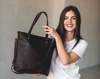 Zipper Pouch | Leather Bags for Women | Urban Southern Merlot - Small