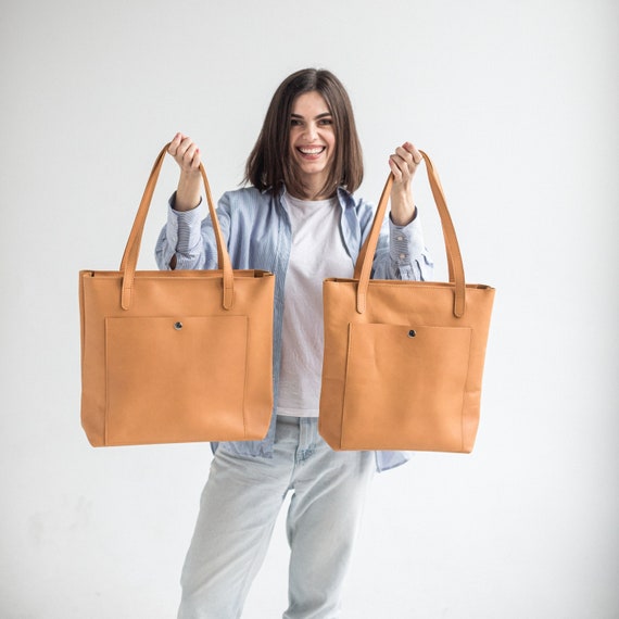 Inspired Smiley Bag DIY Kits | Genuine Leather Bag Making Kits Camel - Mini