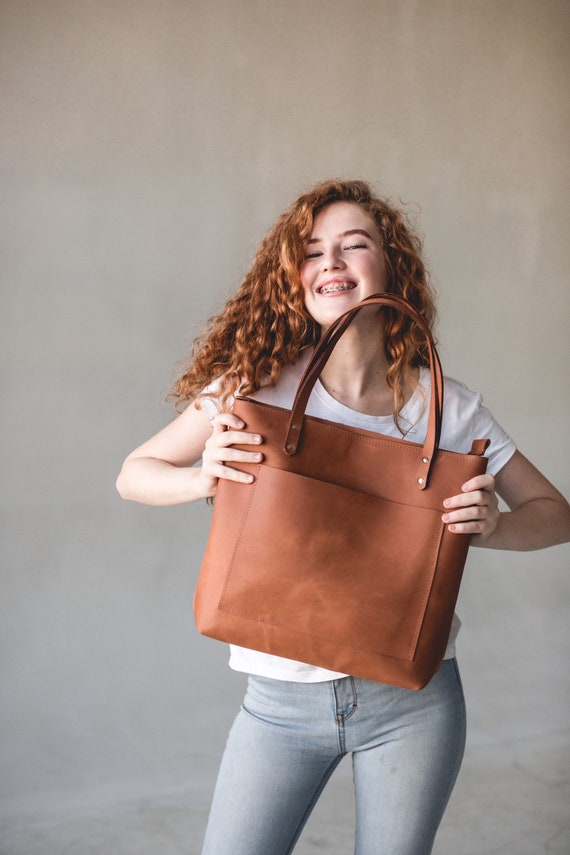 Zipper Pouch | Leather Bags for Women | Urban Southern Merlot - Small