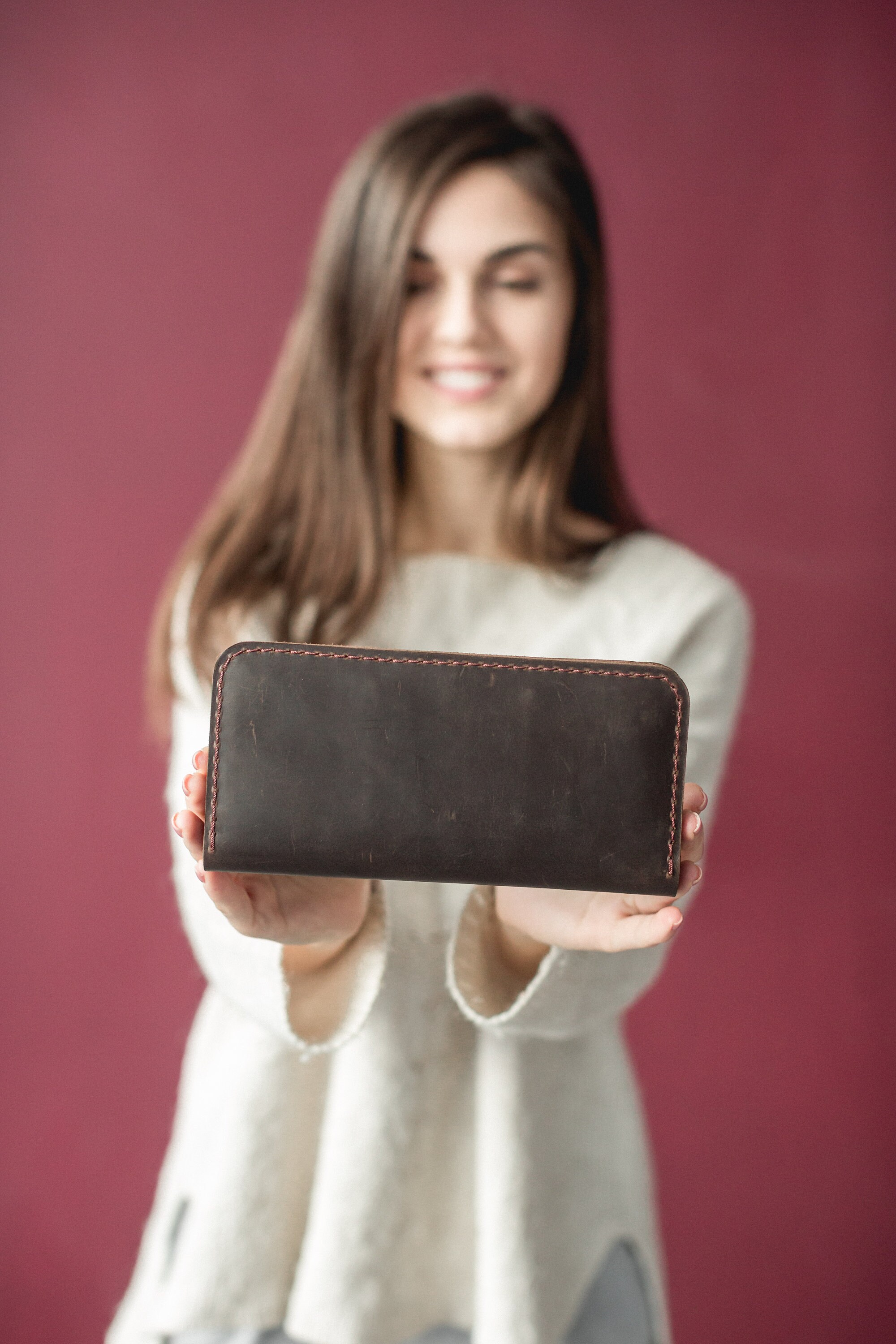 Personalized Presents Leather Wallet for Women Personalize - Etsy