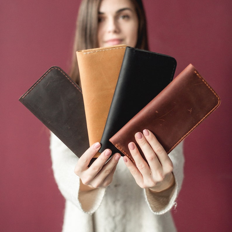 Personalized Leather Travel Wallet Organizer Travel Wallet - Etsy