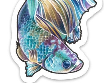 Just Keep Swimming Vinyl Sticker Decal