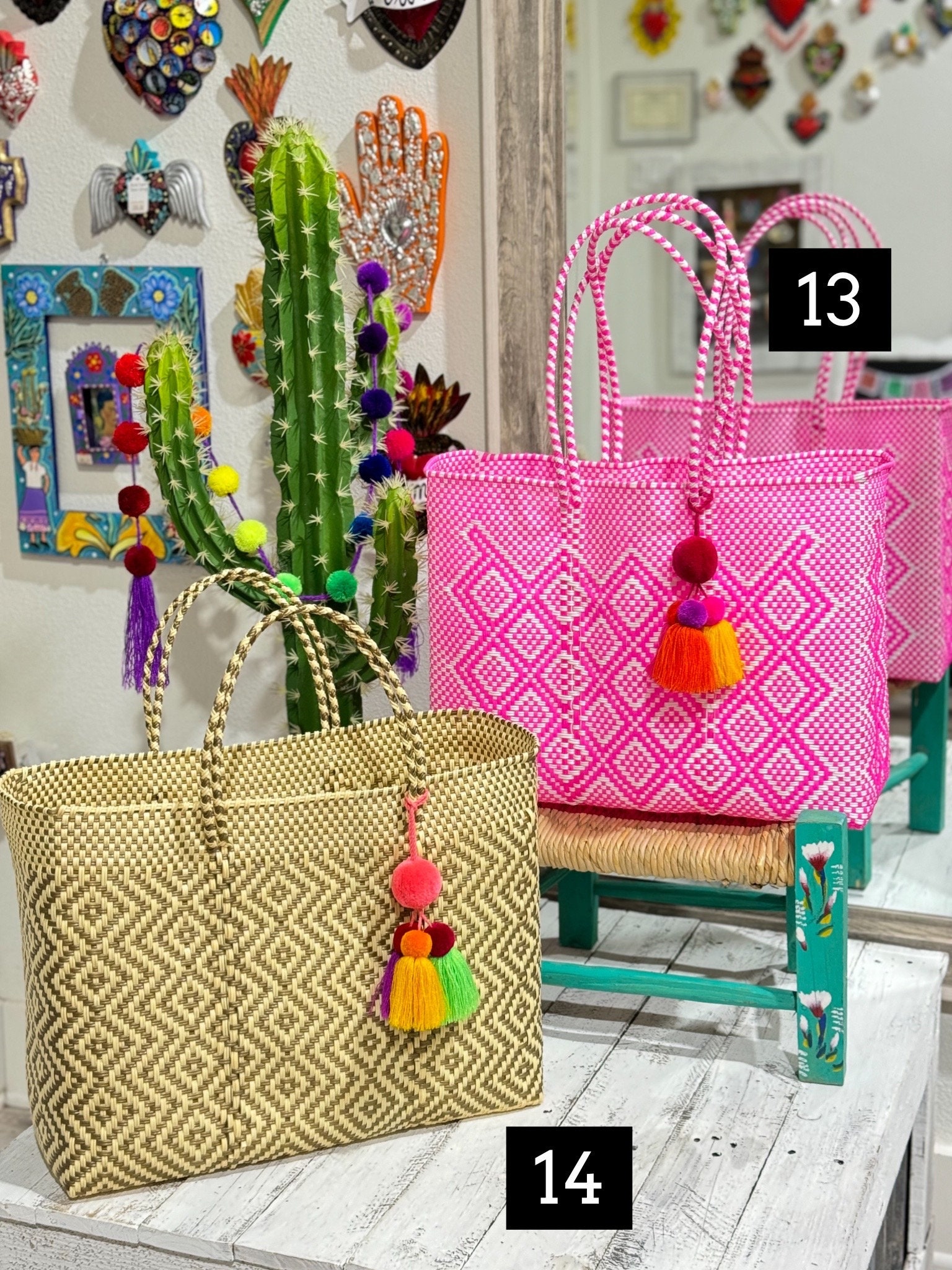 Mexican weave bags hotsell