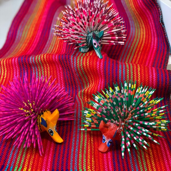 Porcupine Alebrijes- Alebrijes - Handcrafted - Figurines - Oaxaca Alebrijes - Day of the Dead - Gifts - Decor