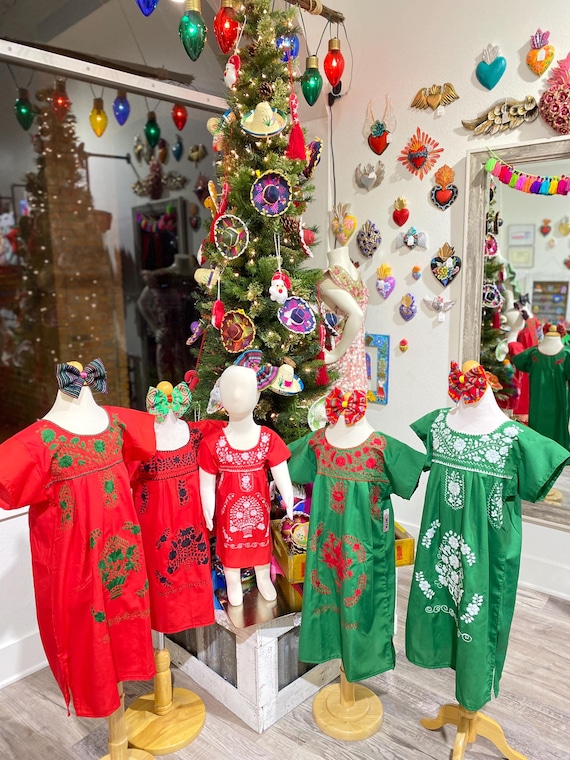 white christmas dresses Christmas Tree Sequin Dress Red
