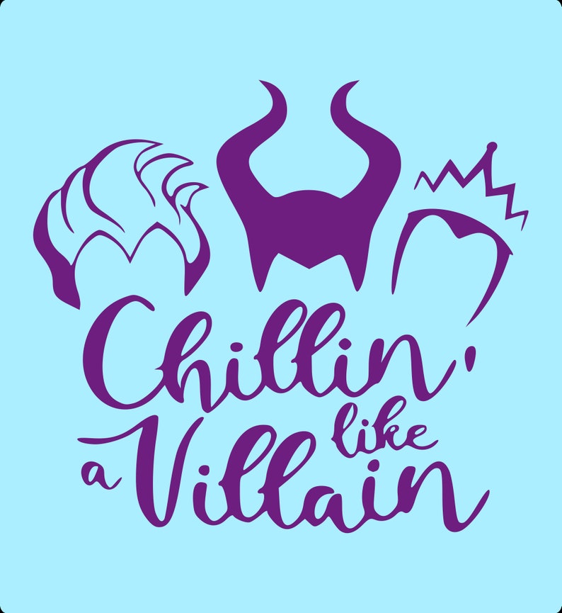 Free Free 91 Disney Villains Cricut Vinyl Disney Svg SVG PNG EPS DXF File