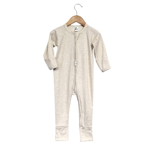 infant zipper pajamas