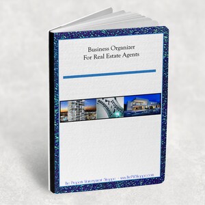 Digital Realtor Planner - Real Estate Agent Business organizer and planner. Organizer - Marketing and lead tracker - Stickers