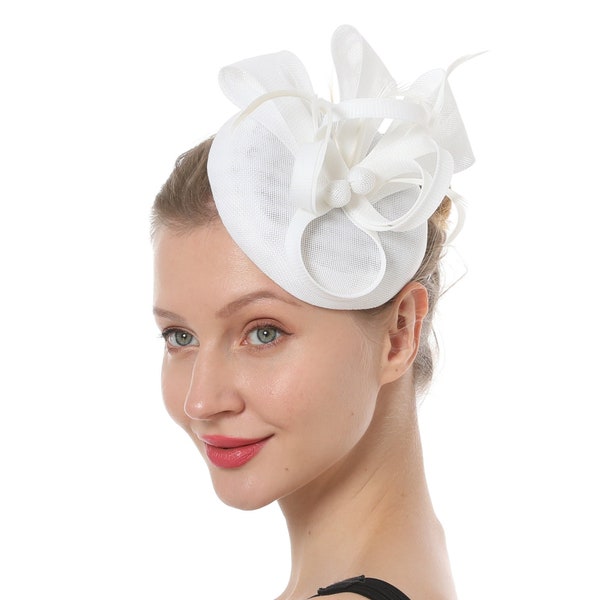 White Derby Hat Etsy