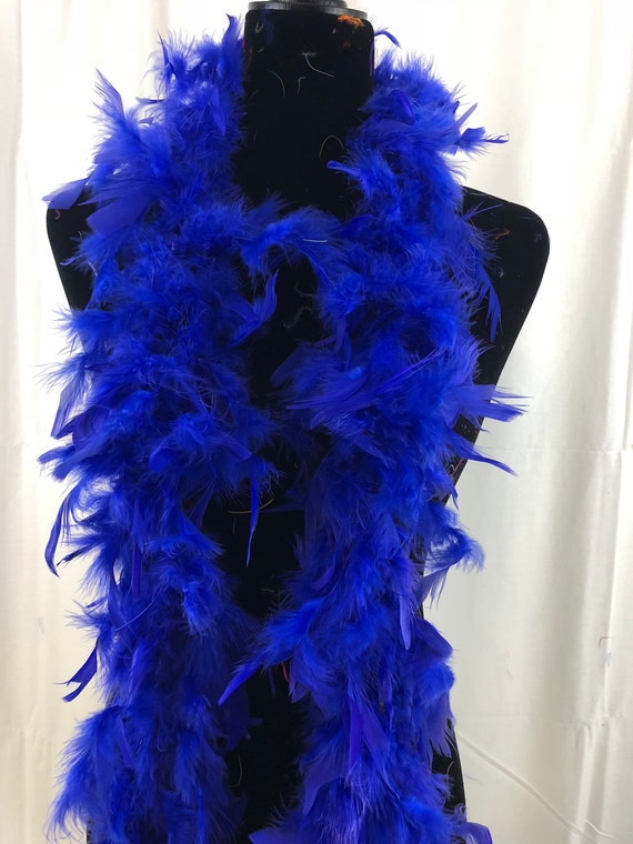 Boa de plumas grande de 2 yardas, con boa de plumas planas de pavo, fiesta,  disfraz, decoración de disfraces de Halloween