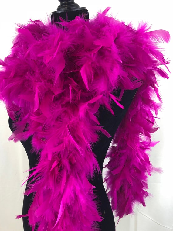 Halloween 2 yards Long Chandelle Feather Boa Great for Party 80 Gram Wedding