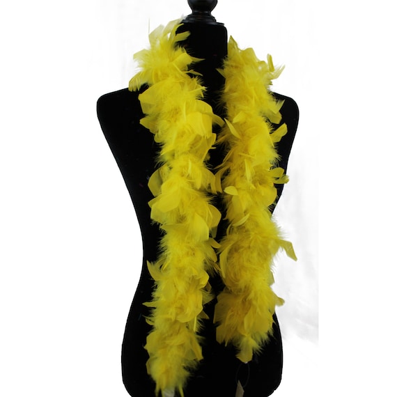 flydreamfeathers Mardi Gras Color 25 Gram,4 Feet Long Kids Chandelle Feather Boa, Great for Party, Wedding, Halloween Costume, Christmas Tree, Decoration