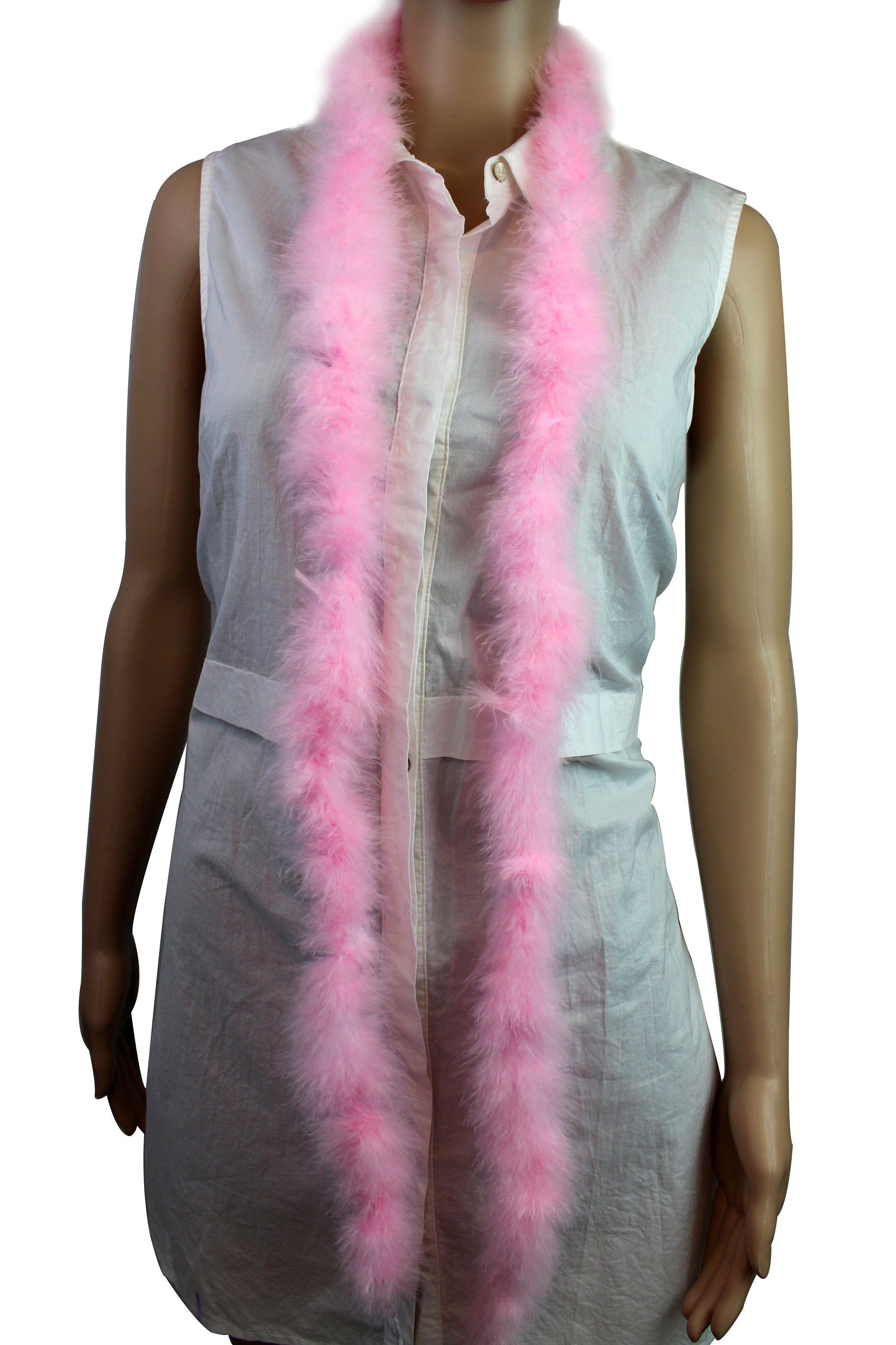 Baby Pink Color 14 Gram Marabou Feather Boa 2 YardLong Etsy