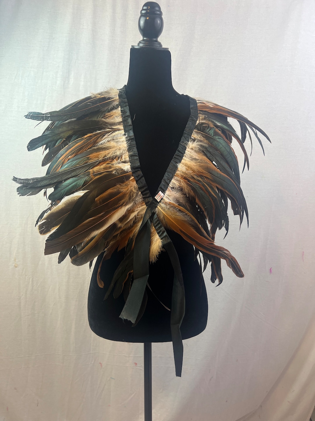 shawl collar shrug