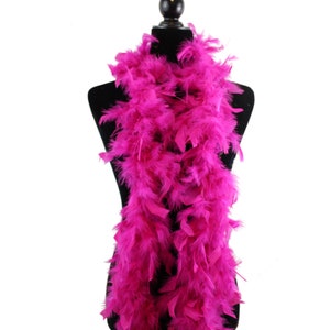 Baby Pink 40 Gram Chandelle Feather Boa, 2 Yard Long-Great for Party,  Wedding, Halloween Costume Decoration