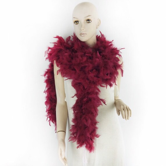 Halloween 2 yards Long Chandelle Feather Boa Great for Party 80 Gram Wedding Halloween 2 yards Long Chandelle Feather Boa Great for Party 80 Gram Wedding