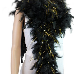 Boa En Plumes De Dinde – 1,8 M De Long Pour Fête, Noël