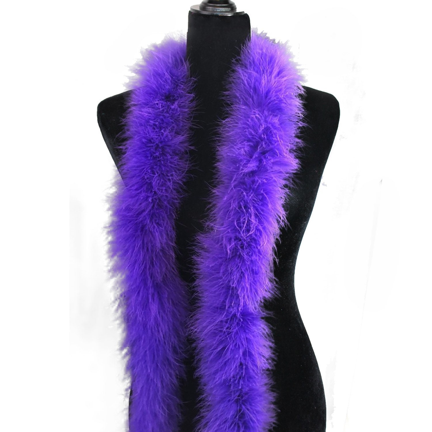 Purple 30 Gram Marabou Feather Boa 2 Yard-long Dancing | Etsy