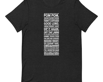 Ghosts Quotes | Short-Sleeve Unisex T-Shirt | Sizes Small - 2XL