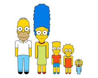 Simpsons Illustration (A5 or A4)