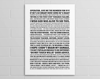 Homer Simpson Quotes (A5, A4, A3 poster or print)