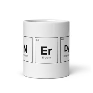 Nerdy | Periodic Table | Science mug