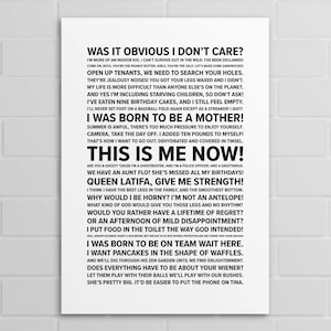 Gene Quotes | Bobs Burgers (A5, A4, A3 poster or print)