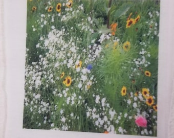 Sewing Quilting Flowers Poly Quilt Fabric Crafts Quilts Multiple Flowers on 14x14 Panel Quilters Fabric Panel #P22 Flowers Patchwork