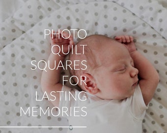 10 Photos Printed on Fabric for Quilt Squares sized at 6x6 each.  Printed Images, photos on fabric for quilters and crafters