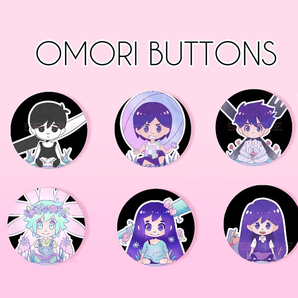 Omori Pin Etsy