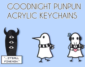Goodnight Punpun Acrylic Keychain