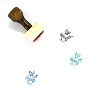Sacred Heart Wooden Rubber Stamp No. 3