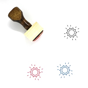 Sonne Holzstempel Nr. 631