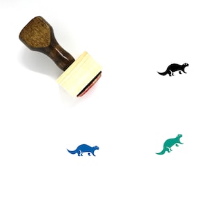 Tampon en bois loutre n° 5