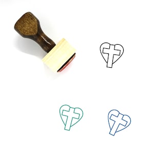 Christ Wooden Rubber Stamp No. 22