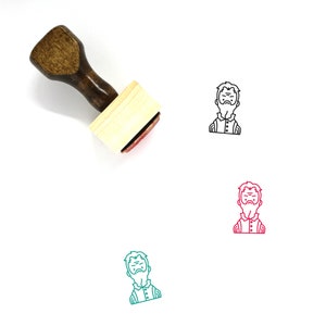 Galileo Galilei Wooden Rubber Stamp No. 2
