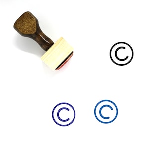 Derechos de autor de la imagen Wooden Rubber Stamp No. 17
