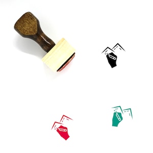 Drawing Wooden Rubber Stamp No. 34