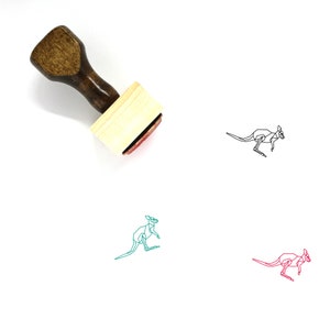 Tampon en caoutchouc en bois kangourou n ° 42