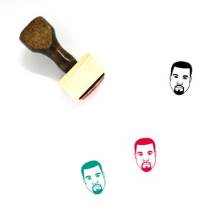 Kanye West Holzstempel Nr. 1