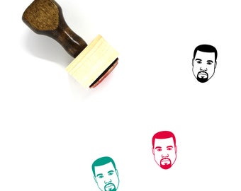 Kanye West Wooden Rubber Stamp No. 1