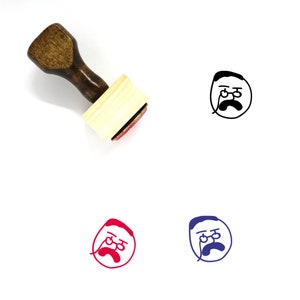 Theodore Roosevelt Wooden Rubber Stamp No. 1